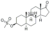 5ALPHA-ANDROSTAN-3BETA-OL-17-ONE 3-METHANESULFONATE 结构式