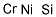 CHROMIUM-NICKEL-SILICON ALLOY 结构式