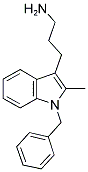 3-(1-BENZYL-2-METHYL-1H-INDOL-3-YL)-PROPYLAMINE 结构式