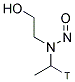 N-ETHYL-(2-HYDROXYETHYL) NITROSAMINE, [ETHYL 1-3H] 结构式