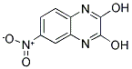 6-NITRO-2,3-DIHYDROXYQUINOXALINE 结构式