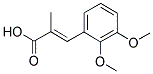 (E)-3-(2,3-DIMETHOXY-PHENYL)-2-METHYL-ACRYLIC ACID 结构式