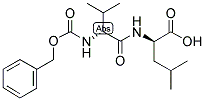 CBZ-D-VAL-D-LEU 结构式