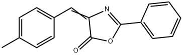 4-(4-METHYLBENZYLIDENE)-2-PHENYLOXAZOL-5-ONE 结构式