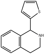 1-(2-THIENYL)-1,2,3,4-TETRAHYDROISOQUINOLINE 结构式