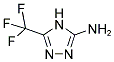 5-(TRIFLUOROMETHYL)-4H-1,2,4-TRIAZOL-3-AMINE 结构式