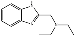 N-(1H-BENZIMIDAZOL-2-YLMETHYL)-N-ETHYLETHANAMINE 结构式