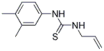 N-Allyl-N'-(3,4-dimethylphenyl)thiourea 结构式