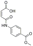 4-(3-CARBOXY-ACRYLOYLAMINO)-BENZOIC ACID METHYL ESTER 结构式