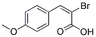 2-BROMO-3-(4-METHOXYPHENYL)ACRYLIC ACID 结构式