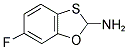 6-氟-1,3-苯并噻唑-2-胺 结构式