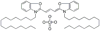 3,3`-二十六烷基氧碳花菁高氯酸盐 结构式