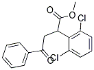 METHYL 2-(2,6-DICHLOROPHENYL)-4-OXO-4-PHENYLBUTANOATE 结构式