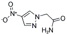 2-(4-NITRO-PYRAZOL-1-YL)-ACETAMIDE 结构式