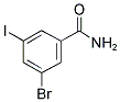 3-BROMO-5-IODOBENZAMIDE 结构式