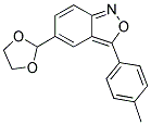 5-(1,3-DIOXOLAN-2-YL)-3-(4-METHYLPHENYL)-2,1-BENZISOXAZOLE 结构式