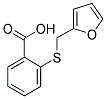 2-[(2-FURYLMETHYL)THIO]BENZOIC ACID 结构式