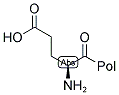 H-GLU-2-CHLOROTRITYL RESIN 结构式