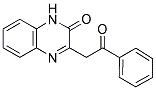 3-(2-OXO-2-PHENYLETHYL)QUINOXALIN-2(1H)-ONE 结构式
