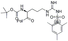 BOC-ARG(MTS)-PAM RESIN 结构式