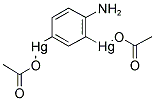 2,4-DIACETOXYMERCURIANILINE 结构式