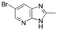 6-BROMO-2-METHYL-3H-IMIDAZO[4,5-B]PYRIDINE 结构式