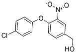 [4-(4-CHLOROPHENOXY)-3-NITROPHENYL]METHANOL 结构式