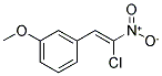 1-(2-CHLORO-2-NITROVINYL)-3-METHOXYBENZENE 结构式