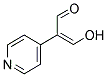 (Z)-3-HYDROXY-2-(4-PYRIDYL)-2-PROPENAL 结构式