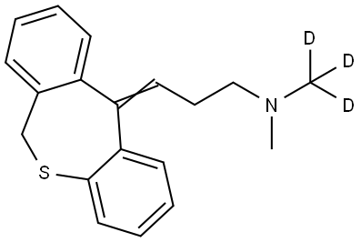 多西平-D3 结构式