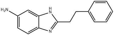 2-苯乙基-1H-苯并[D]咪唑-6-胺 结构式