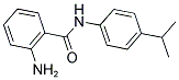 2-AMINO-N-(4-ISOPROPYLPHENYL)BENZAMIDE 结构式