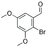2-Bromo-3,5-dimethoxybenzaldehyde 结构式