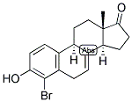 1,3,5(10), 7-ESTRATETRAEN-4-BROMO-3-OL-17-ONE 结构式