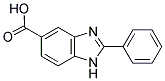 2-PHENYL-1H-BENZOIMIDAZOLE-5-CARBOXYLIC ACID 结构式