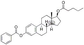 1,3,5(10)-ESTRATRIEN-3,17-BETA-DIOL 3-BENZOATE, 17-VALERATE 结构式