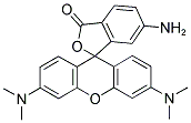 6-氨基四甲基罗丹明 结构式