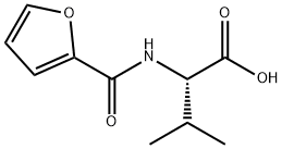 2-[(呋喃-2-基)甲酰胺]-3-甲基丁酸 结构式