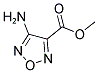 4-AMINO-FURAZAN-3-CARBOXYLIC ACID METHYL ESTER 结构式