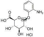 2-AMINOPHENYL B-D-GLUCURONIDE, HYDROCHLORIDE 结构式