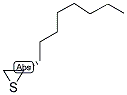 (S)-(-)-1,2-EPITHIODECANE 结构式