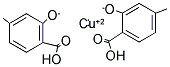 2-HYDROXY-4-METHYLBENZOIC ACID, 2-HYDROXY-4-METHYLBENZOIC ACID, COPPER SALT 结构式