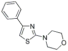 4-(4-PHENYL-1,3-THIAZOL-2-YL)MORPHOLINE 结构式