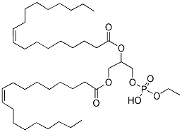 1,2-DIOLEOYL-SN-GLYCERO-3-PHOSPHOETHANOL (SODIUM SALT);18:1 PHOSPHATIDYLETHANOL 结构式