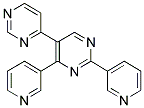 2,4-DI(PYRIDIN-3-YL)-5-(PYRIMIDIN-4-YL)PYRIMIDINE 结构式