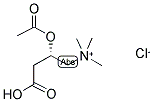 D-乙酰肉碱氯化物 结构式