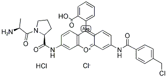 CMB-R110-ALA-PRO, HYDROCHLORIDE 结构式