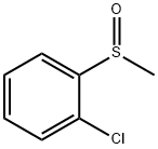 1-氯-2-(甲基亚磺酰基)苯 结构式