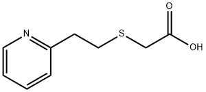 (2-PYRIDIN-2-YL-ETHYLSULFANYL)-ACETIC ACID 结构式