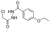 N'-(CHLOROACETYL)-4-ETHOXYBENZOHYDRAZIDE 结构式